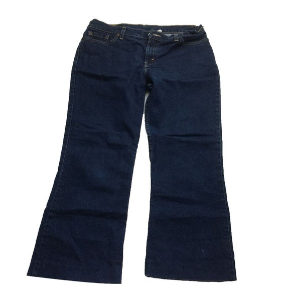Levi's Denim - VTG Levi's 518 Super Low BootCut Denim Cuffed Women's Size 11M 25 Inseam